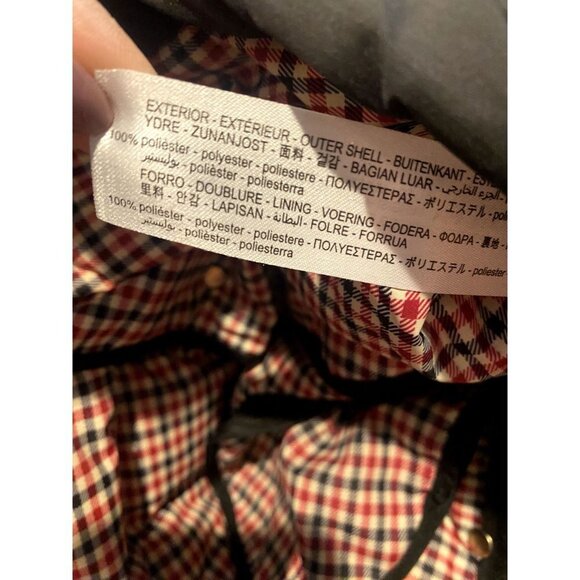 Zara Long Puffer Parka Hooded Jacket Long Sleeves Pockets Button Zip XS Black - Picture 11 of 14